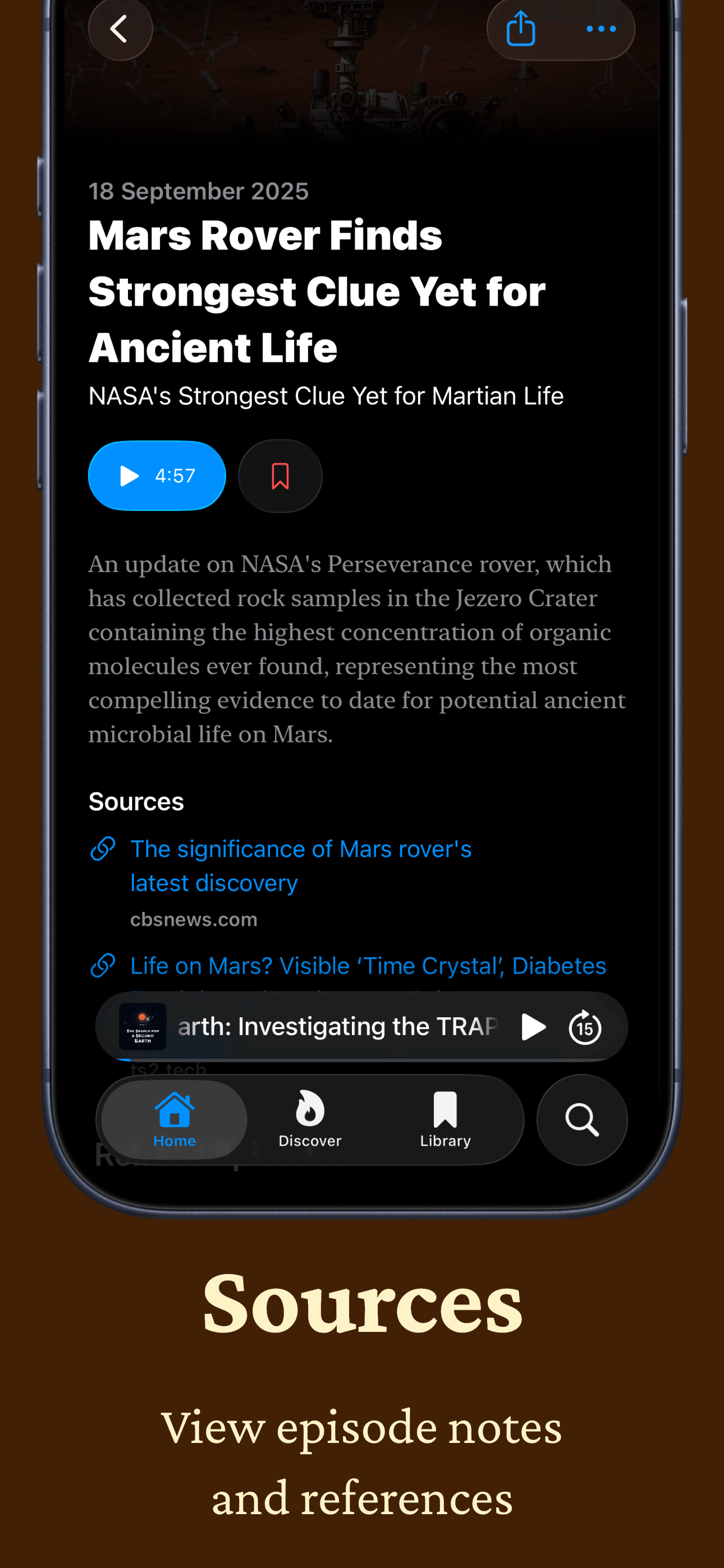 Casti - Personalized Podcasts screenshot 8